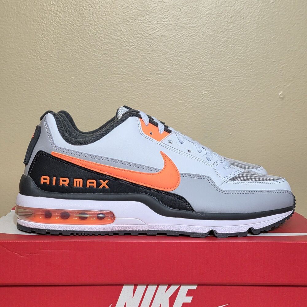 Nike Air Max LTD 3 Total Orange Football Grey IB4468-085 Men's Size 9.5